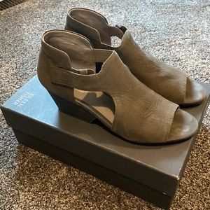 Eileen Fisher Iris Cut Out Wedge Boot